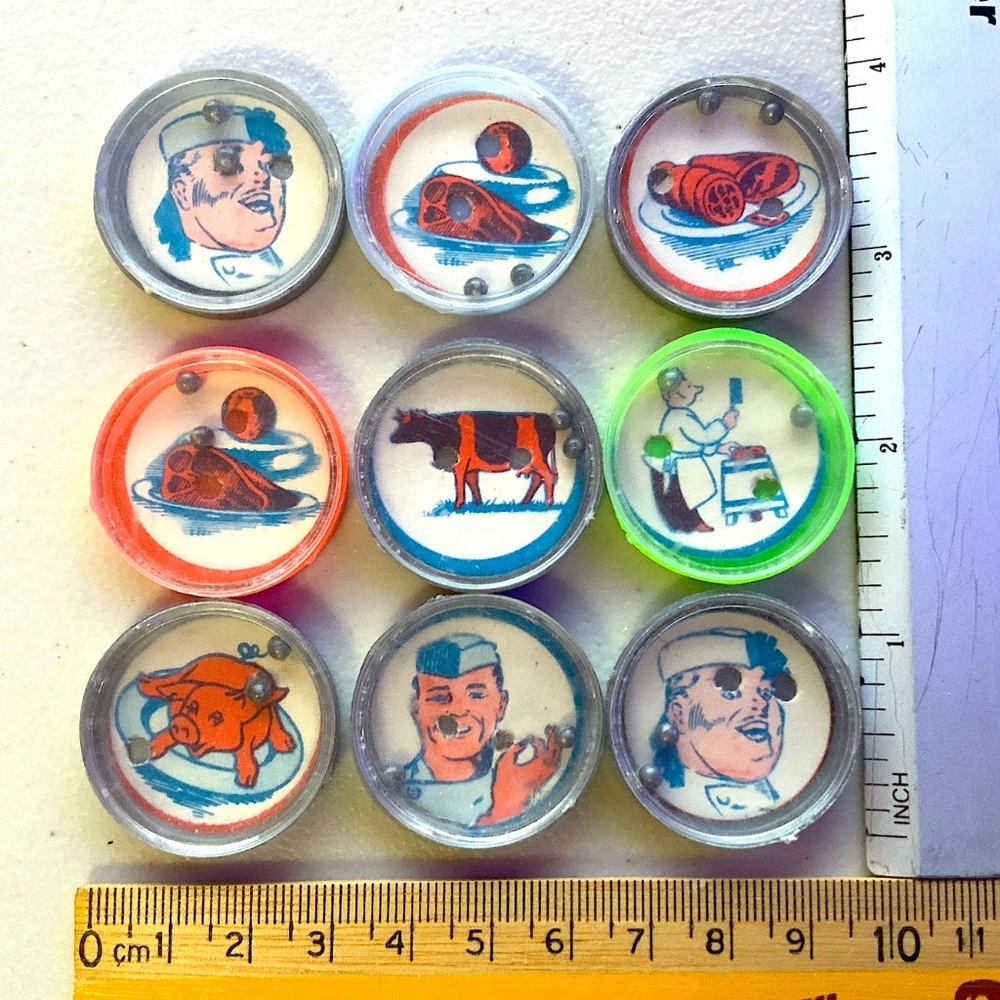Tiny Ball Games / Vintage Plastic Novelties / Eclectic wackystuff - Picture 4 of 5